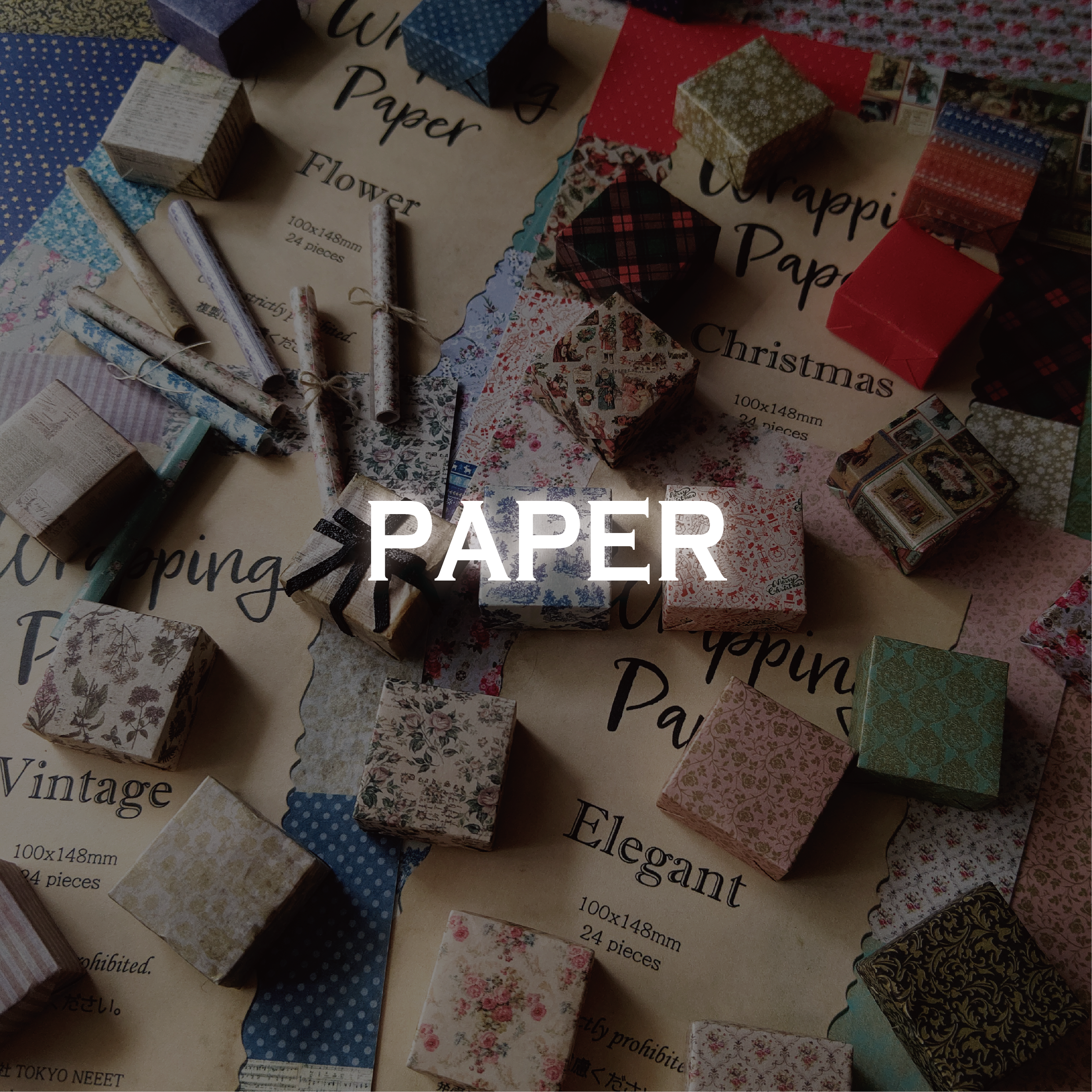 PAPER – miniature POP-UP book