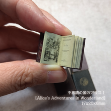 画像をギャラリービューアに読み込む, Download Miniature Book Kit3 'Alice's Adventures in Wonderland' 簡単豆本キット3(不思議の国のアリス)