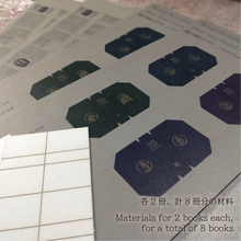 Load image into Gallery viewer, Miniature Book Kit4'Through the Looking-Glass' Easy Bean Book Kit 4 (Alice in the Mirror Land)