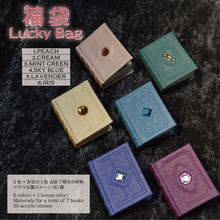 Lade das Bild in den Galerie-Viewer, Lederbuch-Set „LICKY BAG“ & NEUE FARBE Buch-Wundertasche aus echtem Leder und neue Farben