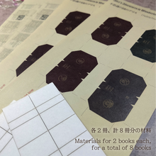Load image into Gallery viewer, Miniature Book Kit3'Alice's Adventures in Wonderland' Easy Bean Book Kit 3 (Alice in Wonderland)