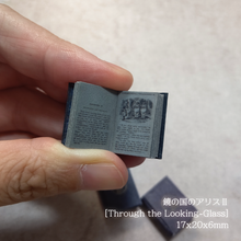 画像をギャラリービューアに読み込む, Download Miniature Book Kit4 'Through the Looking-Glass' 簡単豆本キット4(鏡の国のアリス)