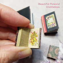 画像をギャラリービューアに読み込む, Download Miniature Book Kit5 ’Flower’ 簡単豆本キット5(お花)