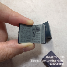 Load image into Gallery viewer, Miniature Book Kit4'Through the Looking-Glass' Easy Bean Book Kit 4 (Alice in the Mirror Land)