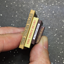 Load image into Gallery viewer, Miniature Book Kit9 'THREE THREE BEARS' Easy Bean Kit 9 (3 Bears)