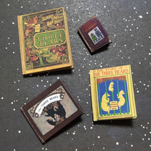 Load image into Gallery viewer, Miniature Book Kit9 'THREE THREE BEARS' Easy Bean Kit 9 (3 Bears)