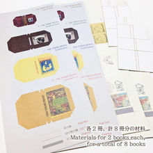 Load image into Gallery viewer, Miniature Book Kit9 'THREE THREE BEARS' Easy Bean Kit 9 (3 Bears)