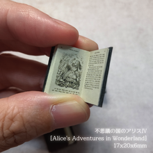 画像をギャラリービューアに読み込む, Download Miniature Book Kit3 'Alice's Adventures in Wonderland' 簡単豆本キット3(不思議の国のアリス)