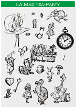 画像をギャラリービューアに読み込む, Clear Stamps ’Alice’ クリアスタンプ(アリス)