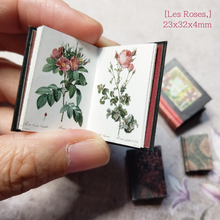 画像をギャラリービューアに読み込む, Download Miniature Book Kit5 ’Flower’ 簡単豆本キット5(お花)