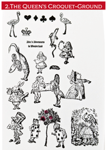画像をギャラリービューアに読み込む, Clear Stamps ’Alice’ クリアスタンプ(アリス)