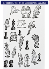 画像をギャラリービューアに読み込む, Clear Stamps ’Alice’ クリアスタンプ(アリス)