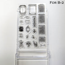画像をギャラリービューアに読み込む, Clear Stamps ’For Template’ クリアスタンプ(テンプレート用)