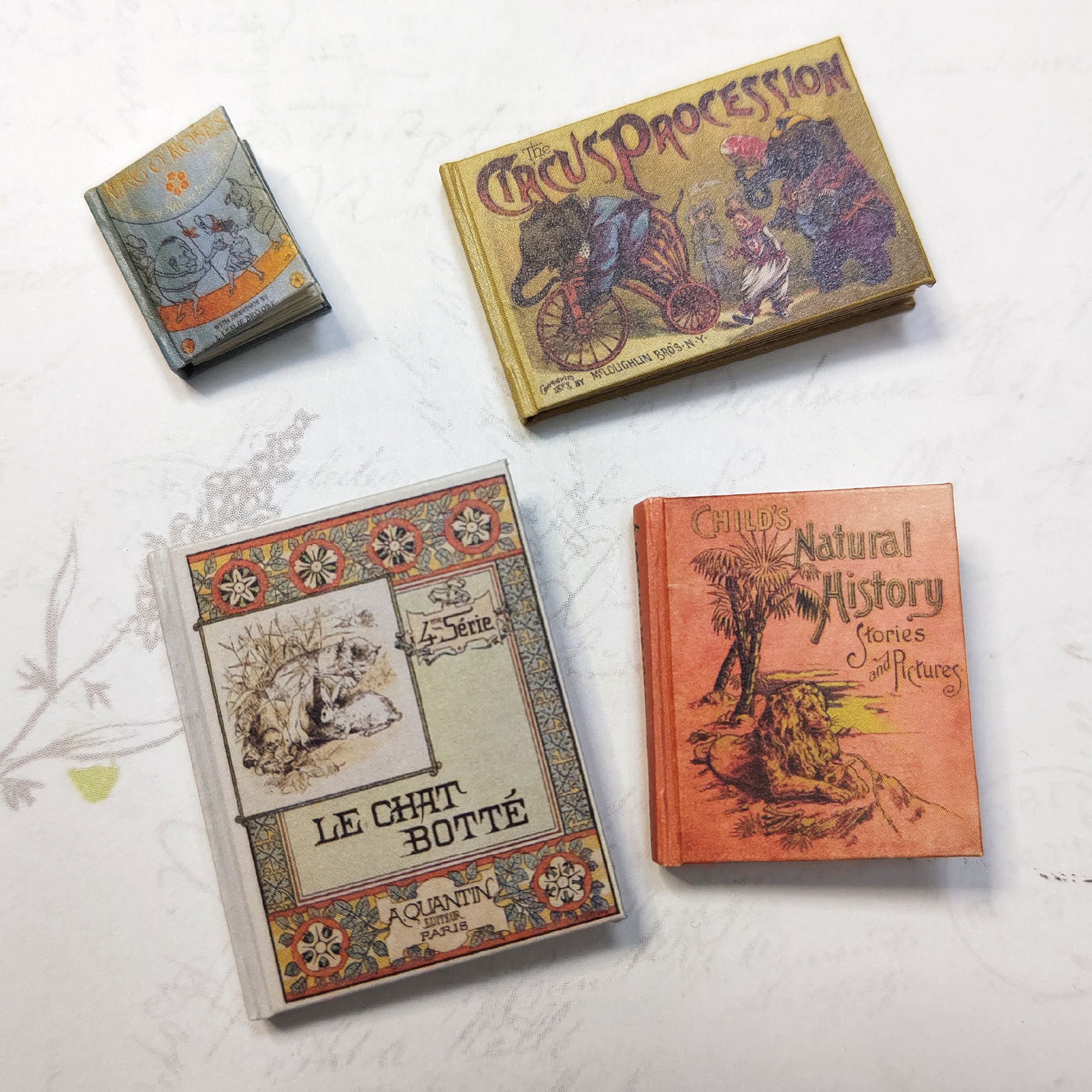 Miniature Book Kit12 'Picture bookE' 簡単豆本キット12（絵本E
