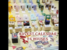 Load and play video in Gallery viewer, Advent Calendar 24 houses