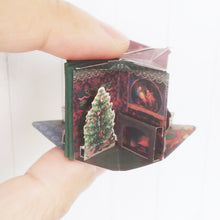 Cargar imagen en el visor de la galería, Merry Christmas de 1/12 escala una pequeña casa de Navidad