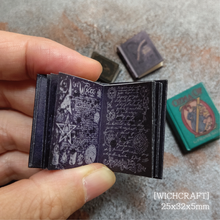 Load image into Gallery viewer, Miniature Book Kit13 &#39;Witch Book&#39; Easy Minced Book Kit 13 (Witch&#39;s Book)
