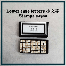 Load image into Gallery viewer, Lower Case Letters Stamps lowercase
