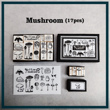 Charger l&#39;image dans la galerie, Jeu de timbres [champignon] champignon
