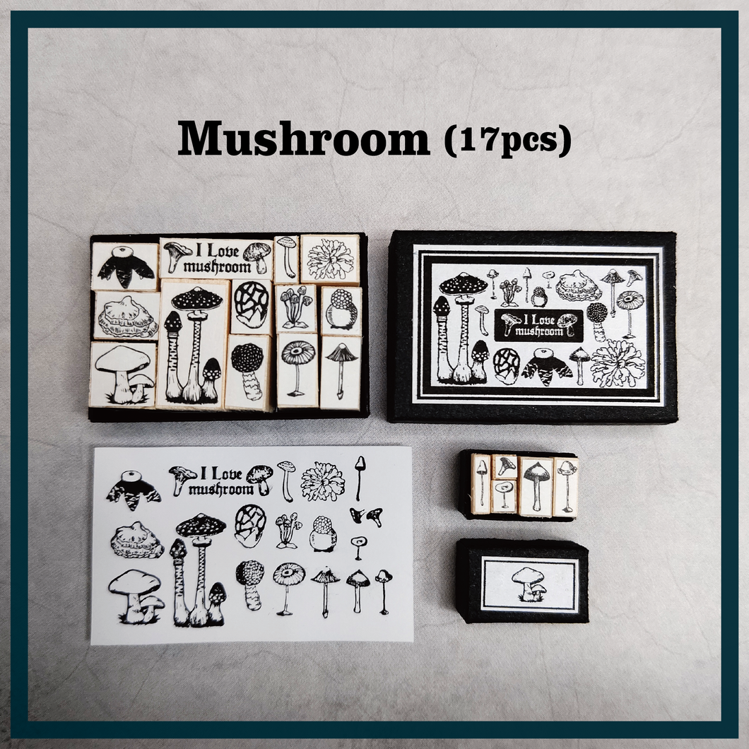 STAMP SET [Mushroom] Mushroom