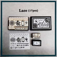 Load image into Gallery viewer, STAMP SET [Lace] race
