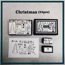 Cargar imagen en el visor de la galería, Set de sellos [Navidad] Navidad
