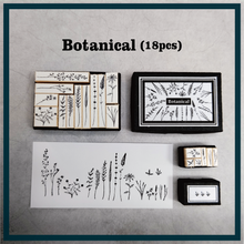 画像をギャラリービューアに読み込む, Stamp set [Botanical] 植物
