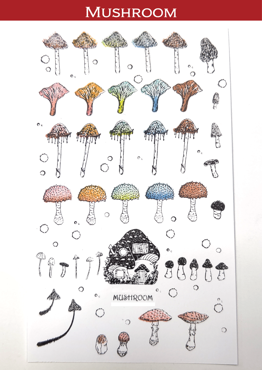 Clear Stamps ‘Mushroom’