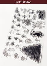 画像をギャラリービューアに読み込む, Clear Stamps ’Christmas’（クリスマス）
