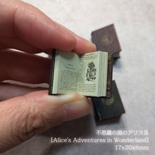 Load image into Gallery viewer, Miniature Book Kit3&#39;alice&#39;s Adventures in Wonderland &#39;Easy Mame Book Kit 3 (Alice in Wonderland)
