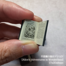 Load image into Gallery viewer, Miniature Book Kit3&#39;alice&#39;s Adventures in Wonderland &#39;Easy Mame Book Kit 3 (Alice in Wonderland)
