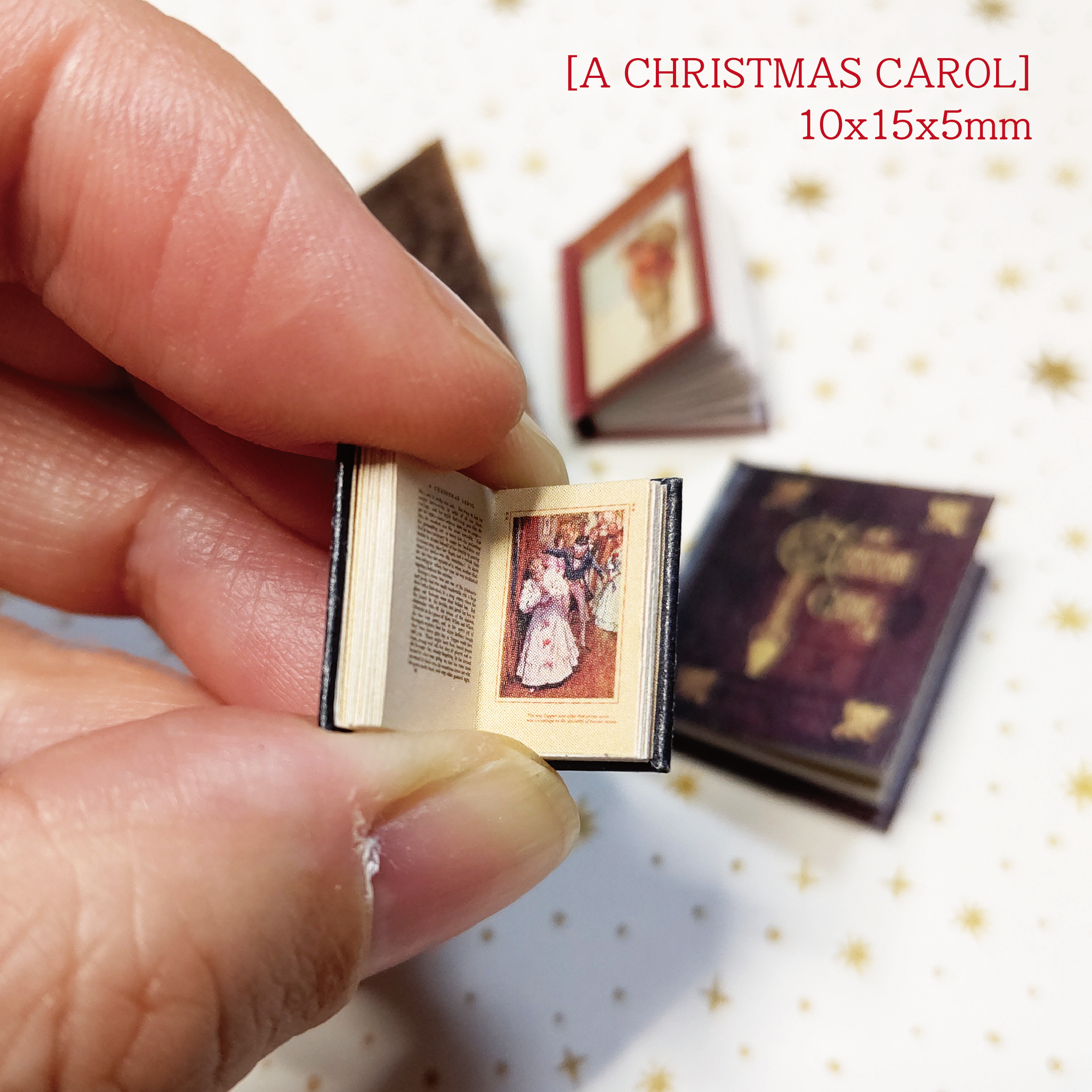 Download Miniature Book Kit8 'Christmas' 簡単豆本キット8