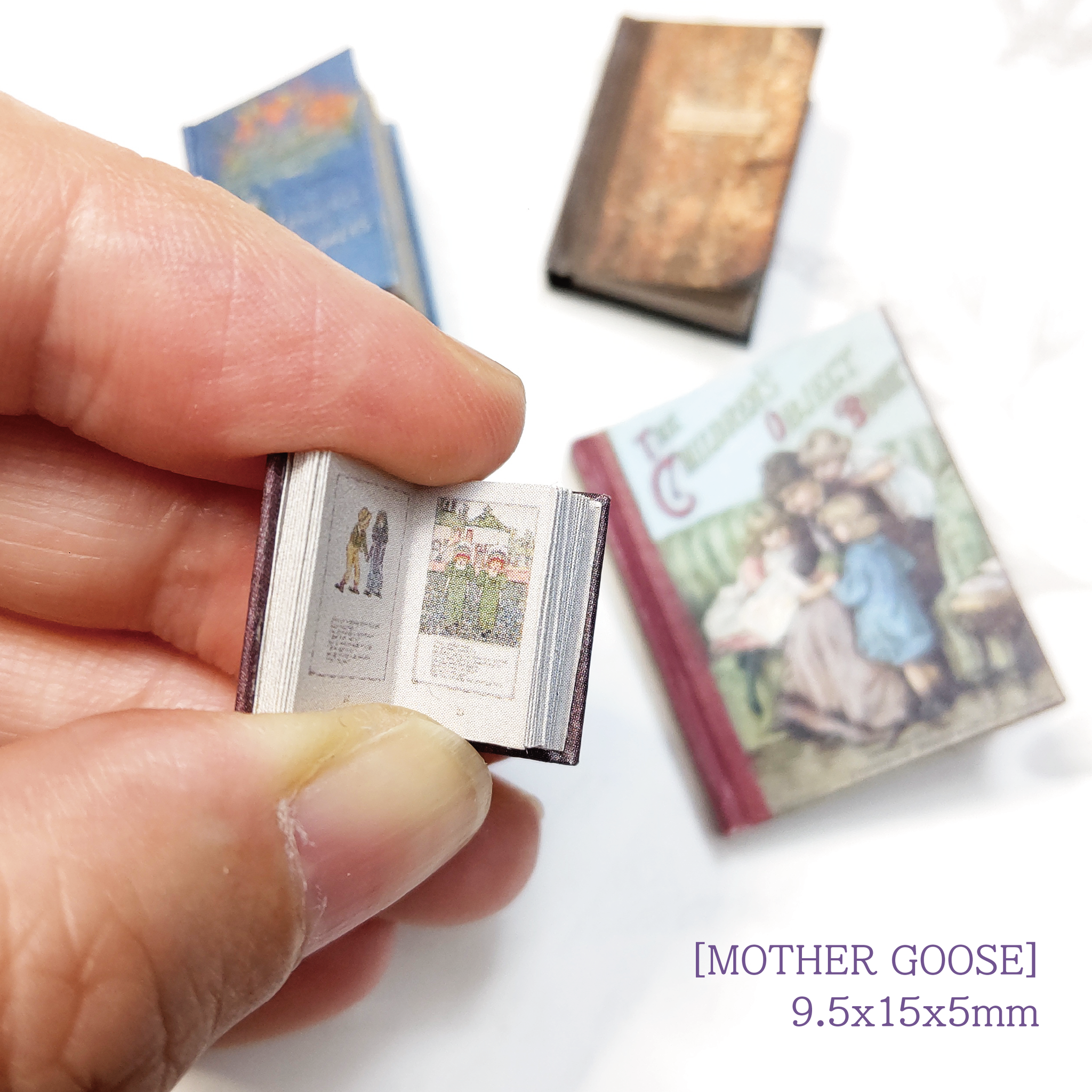 Miniature Book Kit11 'Picture bookD' 簡単豆本キット11（絵本D