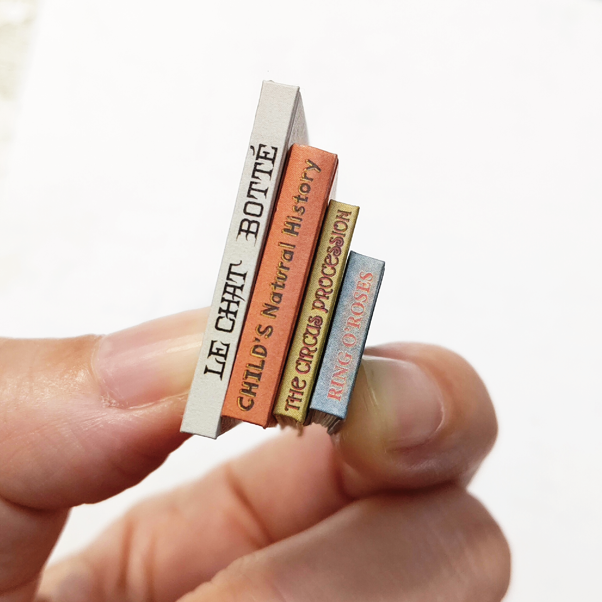 Miniature Book Kit12 'Picture bookE' 簡単豆本キット12（絵本E