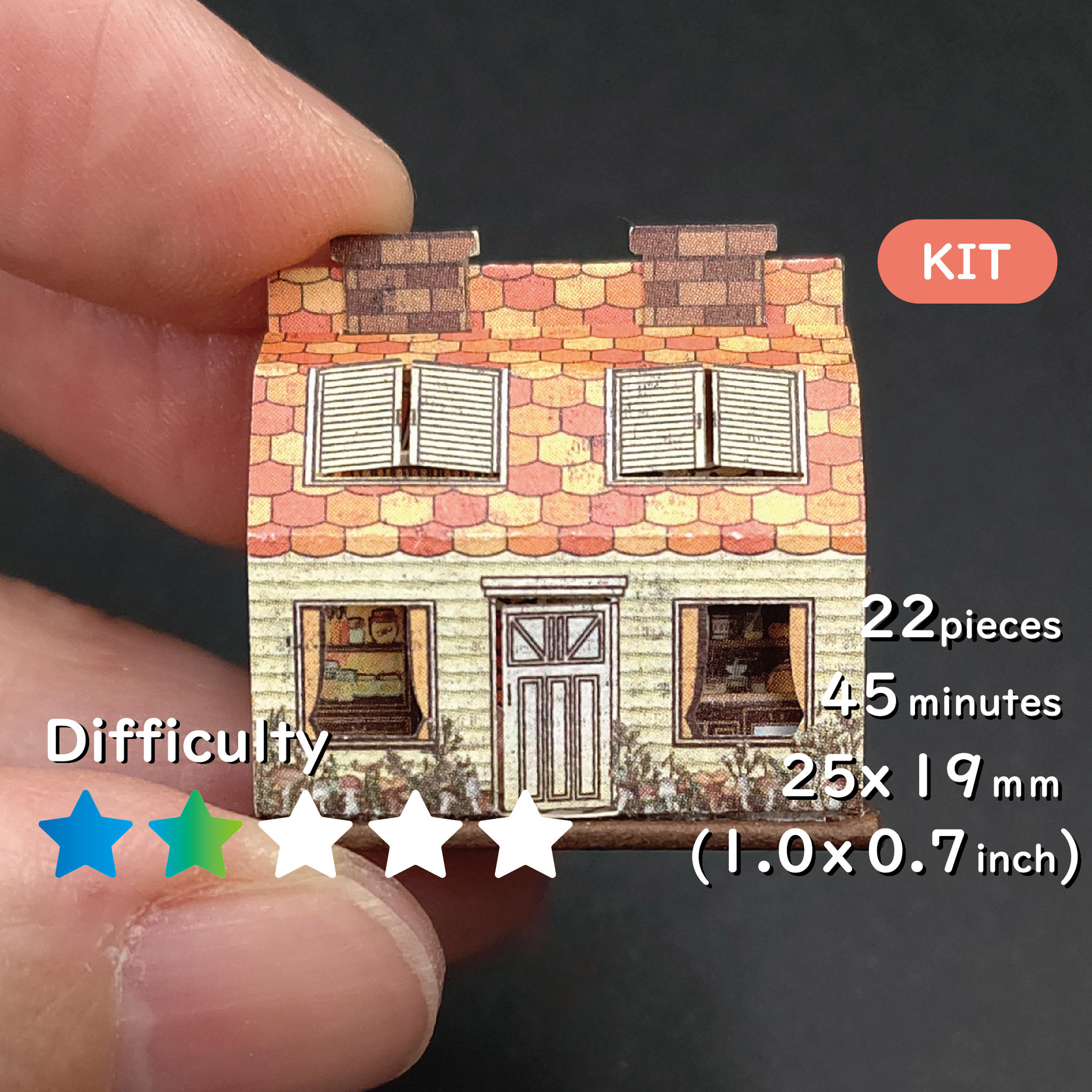 miniature POP-UP book
