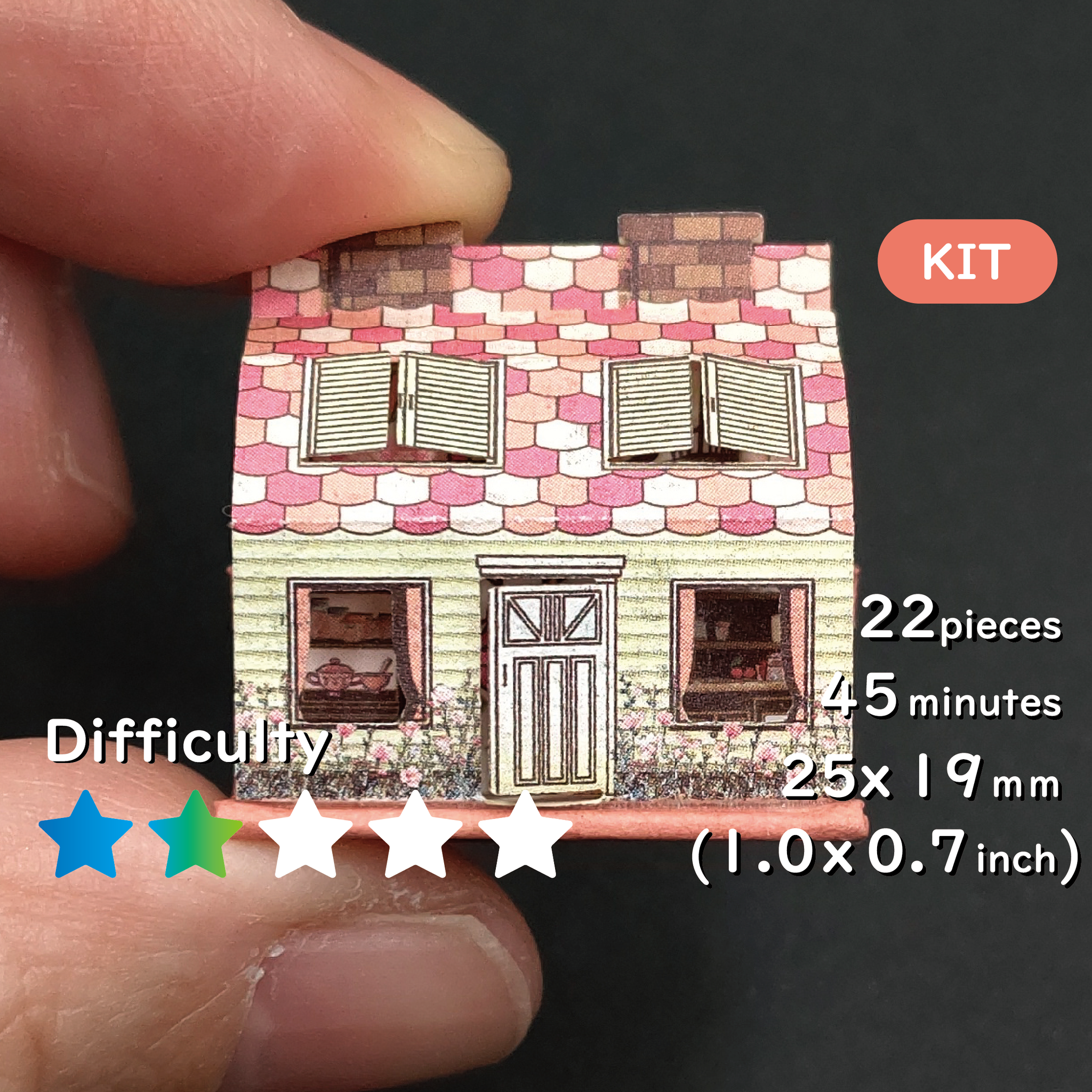 miniature POP-UP book