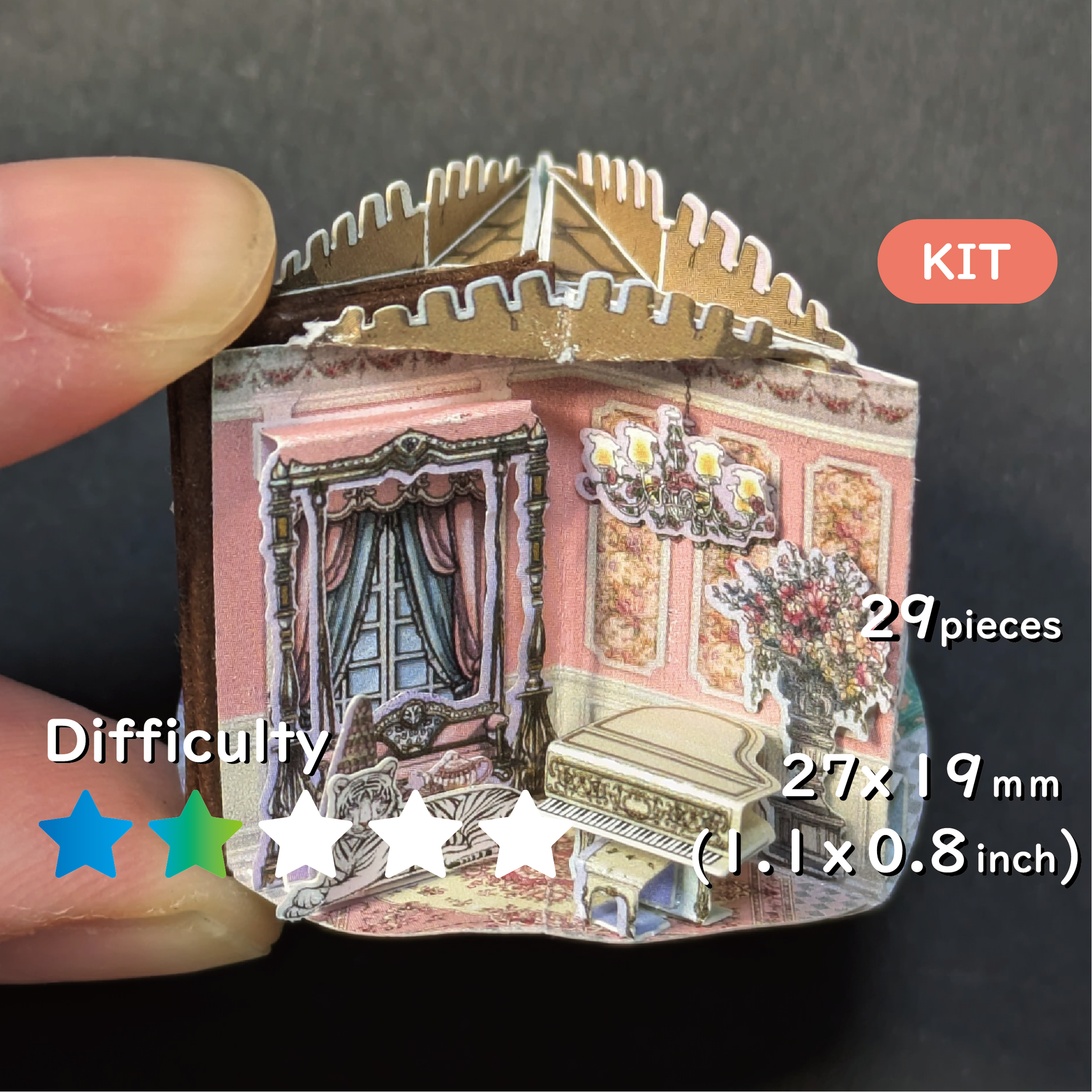 miniature POP-UP book