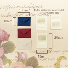 Load image into Gallery viewer, FOILED LINE LETTER SET Foil Stamp Letter Set
