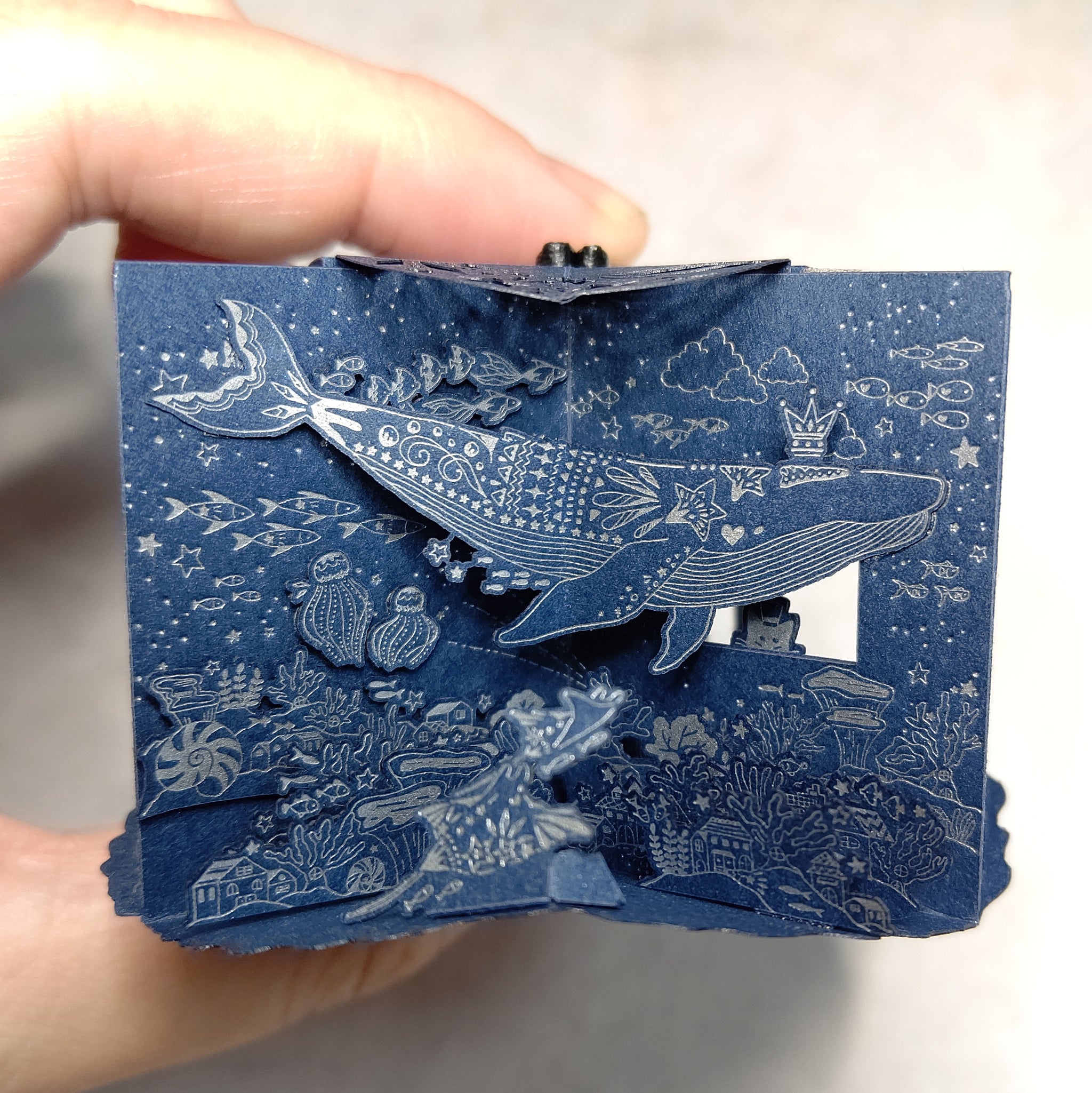 Journey to Starlight Town 星空町への旅 – miniature POP-UP book