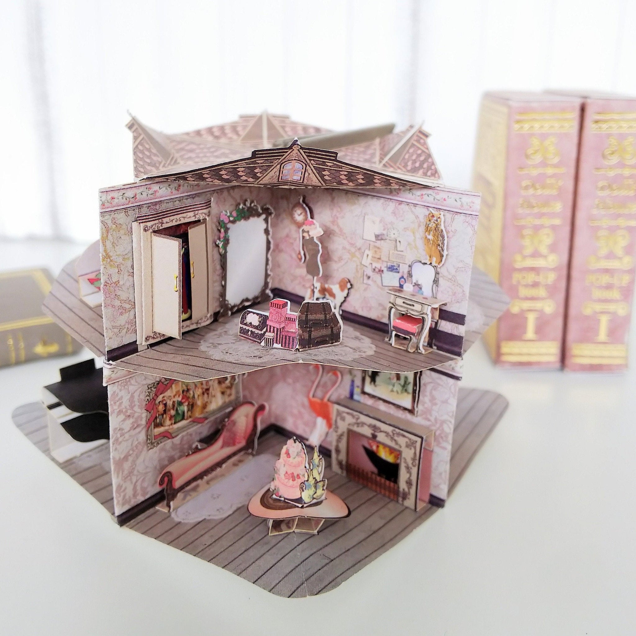 Dolls' House1 – miniature POP-UP book