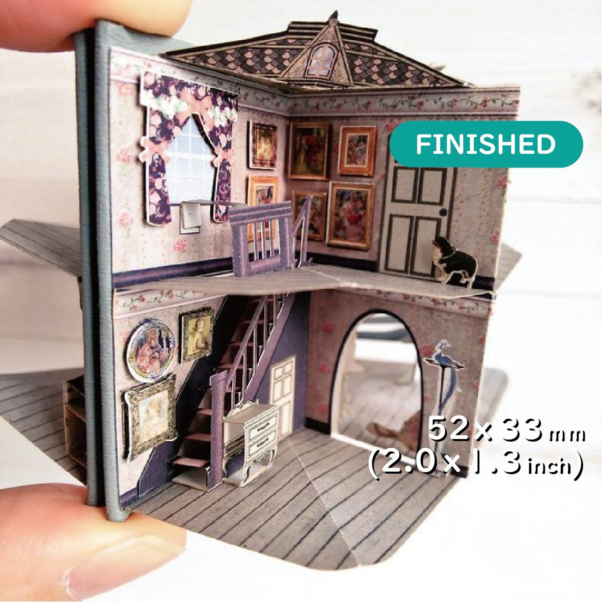 Dolls' House1 – miniature POP-UP book